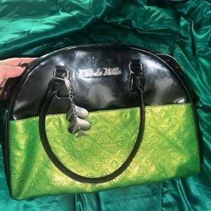 Large Green Lux De VILLE bag